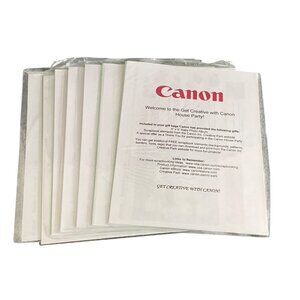 Canon 4" X 6" Baby Photo Album Paper Sheets Scrapbook Kit For Creative Projects